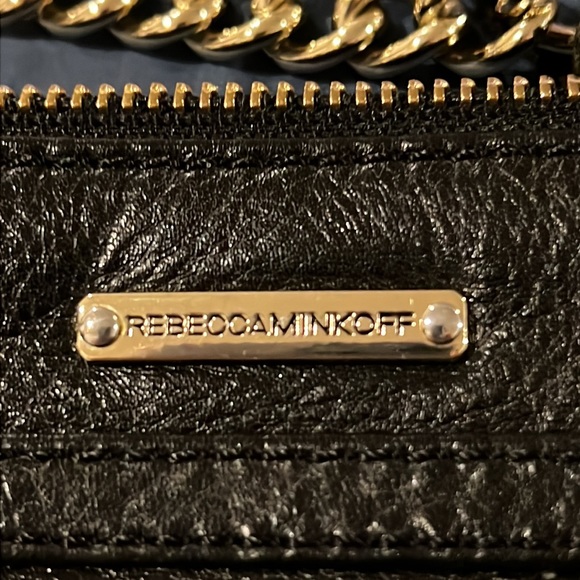 Authentic. Rebecca Minkoff Return of the M.A.C. Black Leather Crossbody. - Picture 2 of 8